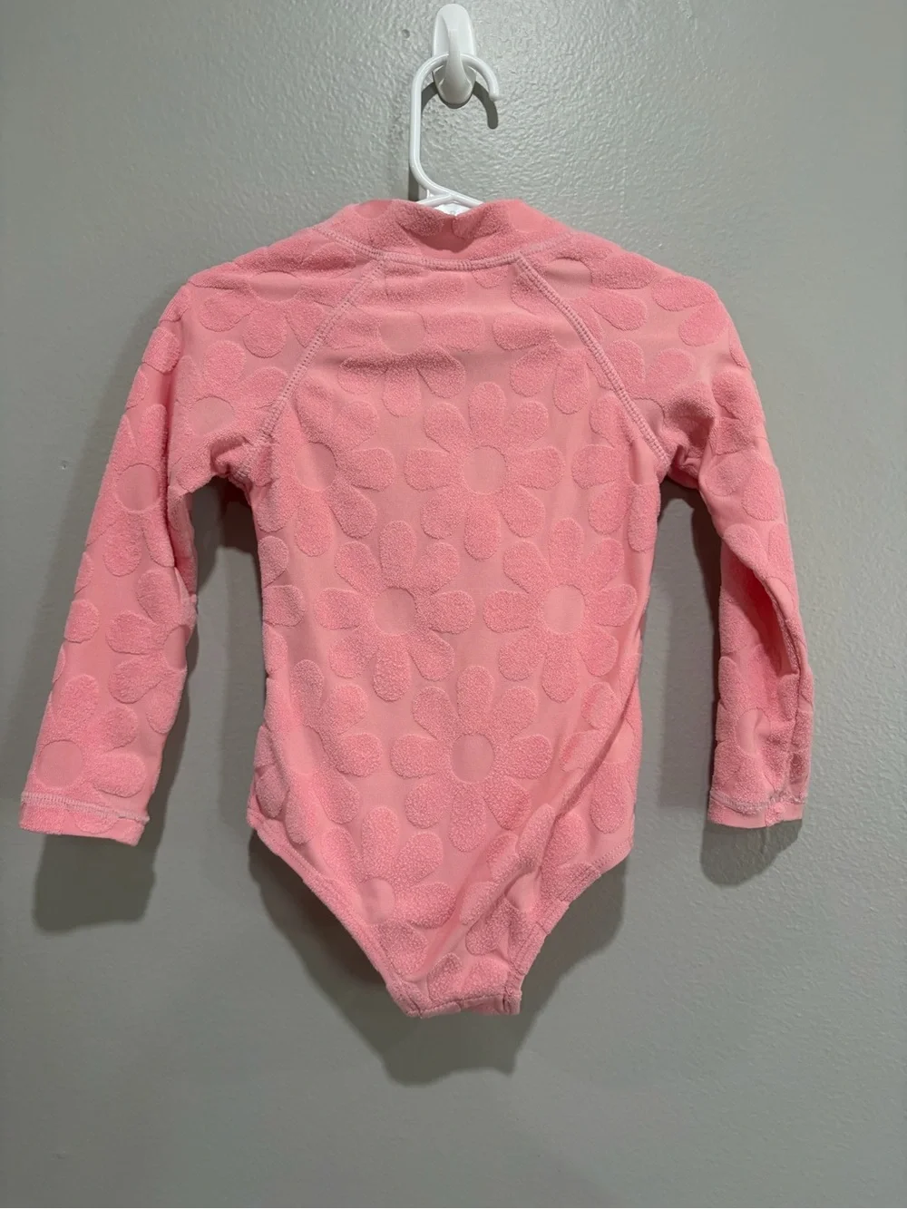 Kids Long-Sleeve Pink onesie